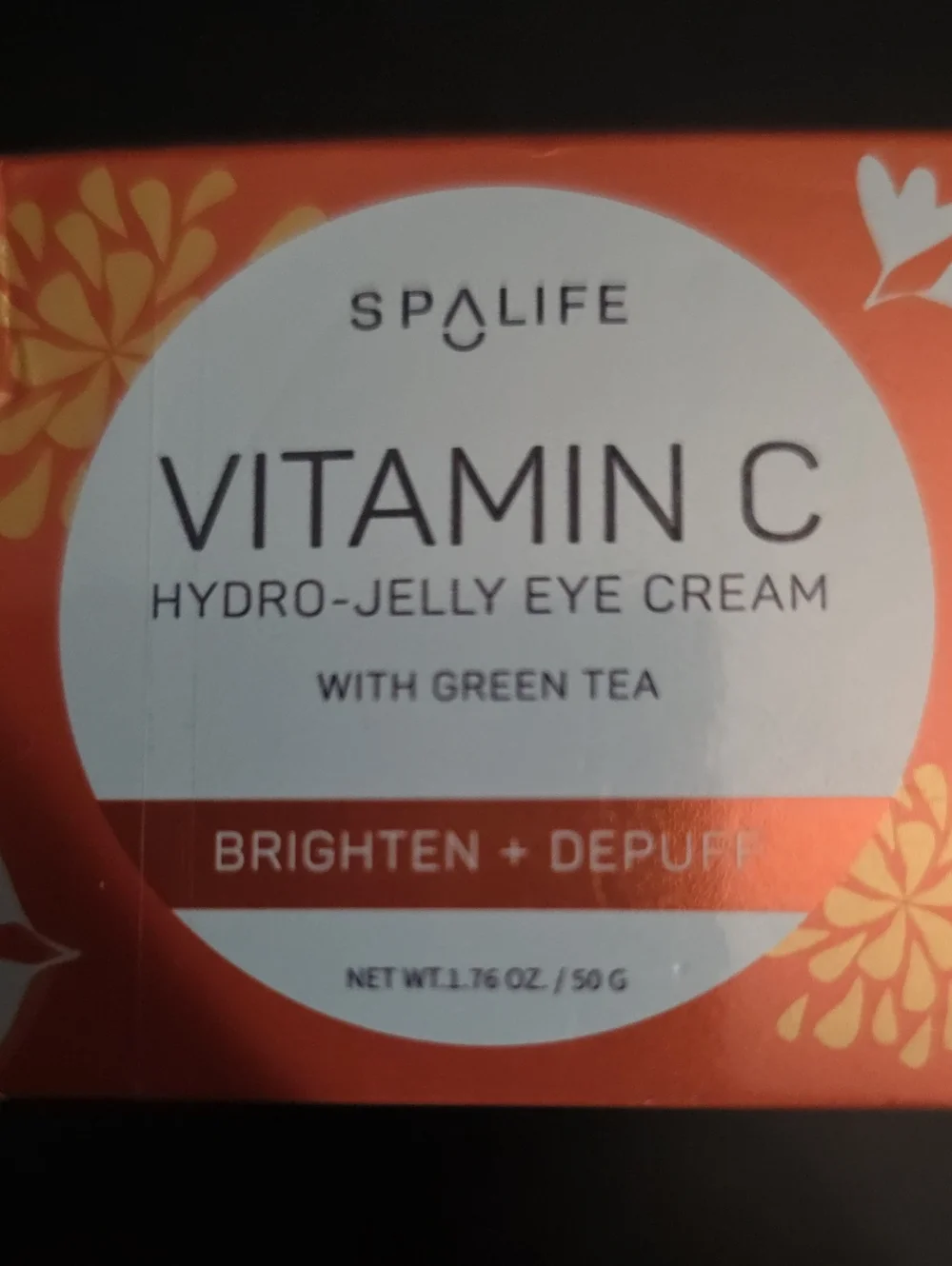 Spalife Vitamin C Hydro-Jelly Eye Cream - Bright Orange Packaging